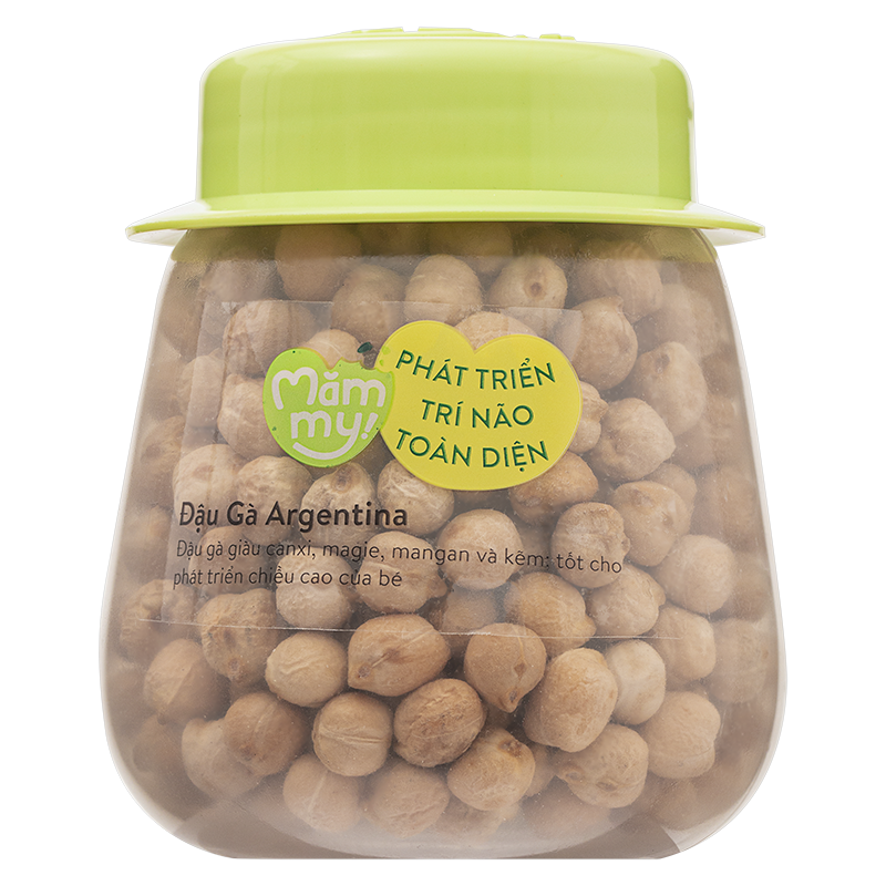 Hộp đậu gà Argentina Mămmy (125g) - Bổ sung canxi, magie, mangan và kẽm, tốt cho phát triển chiều cao của bé