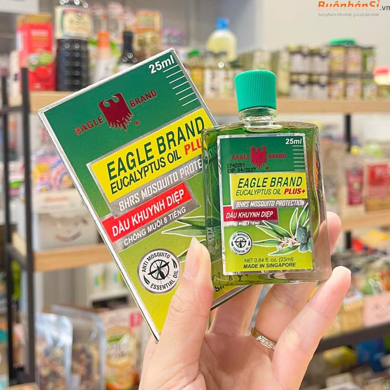 Dầu khuynh diệp Singapore Eagle chống muỗi - 30ml