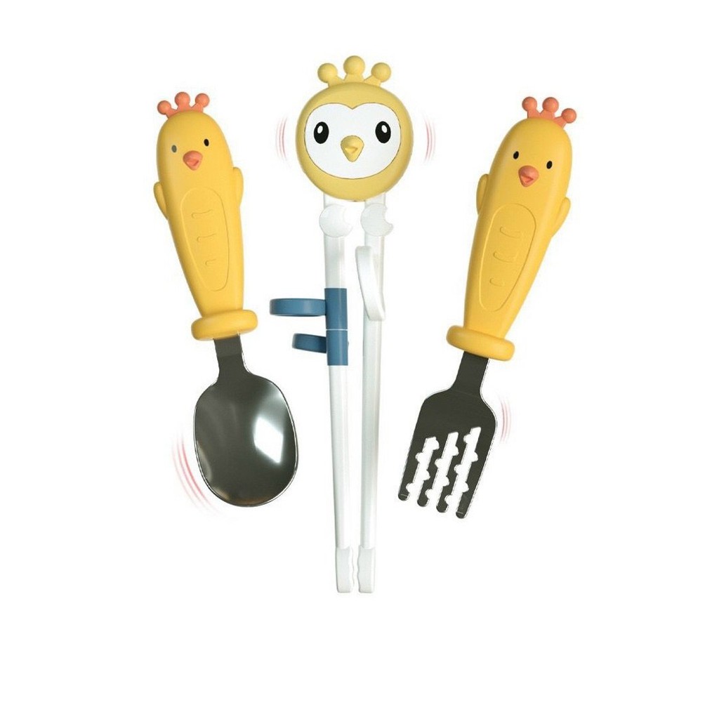 Set Đũa gà kèm thìa nĩa HK2133 - Honper NK