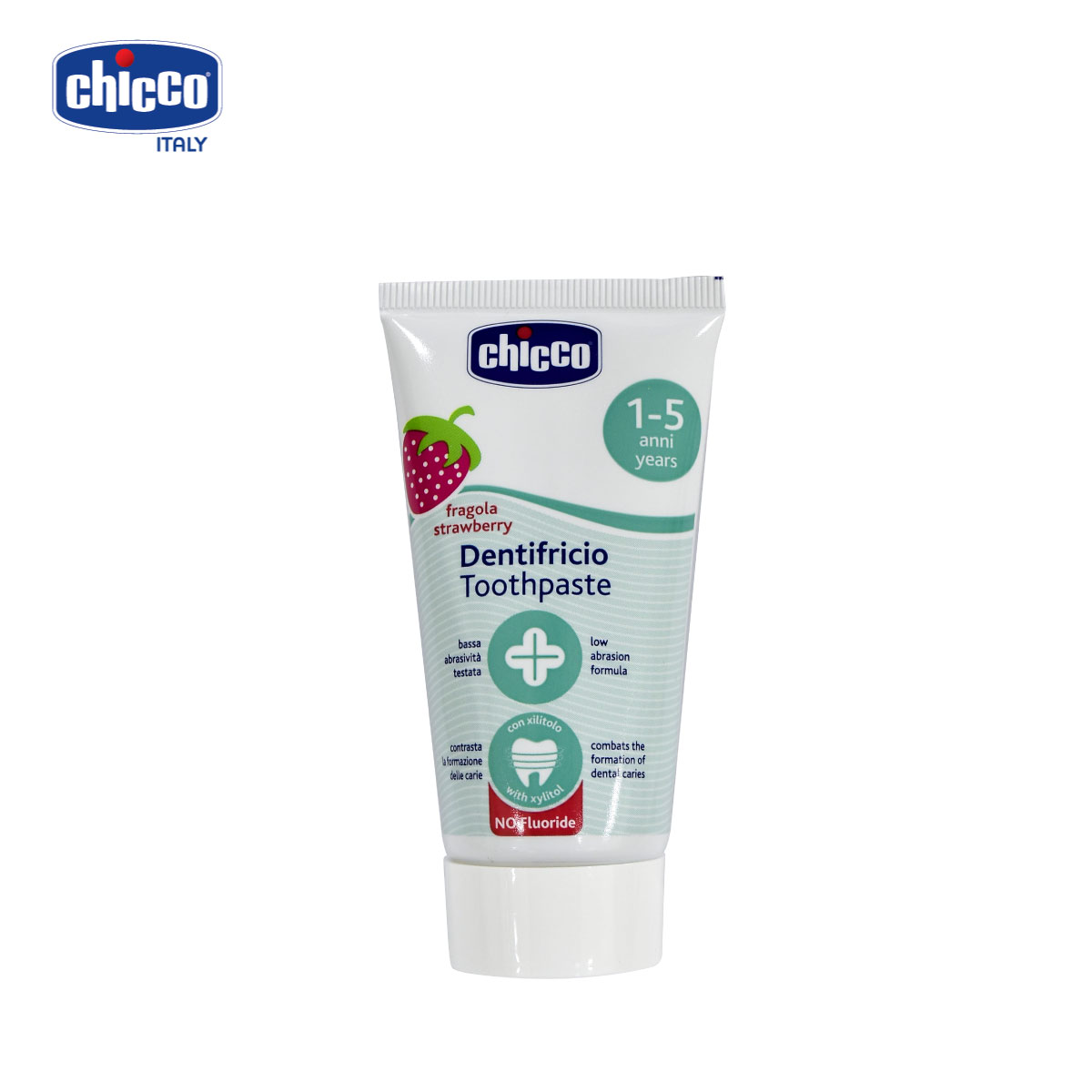 Kem đánh răng hương dâu 12M+ Chicco