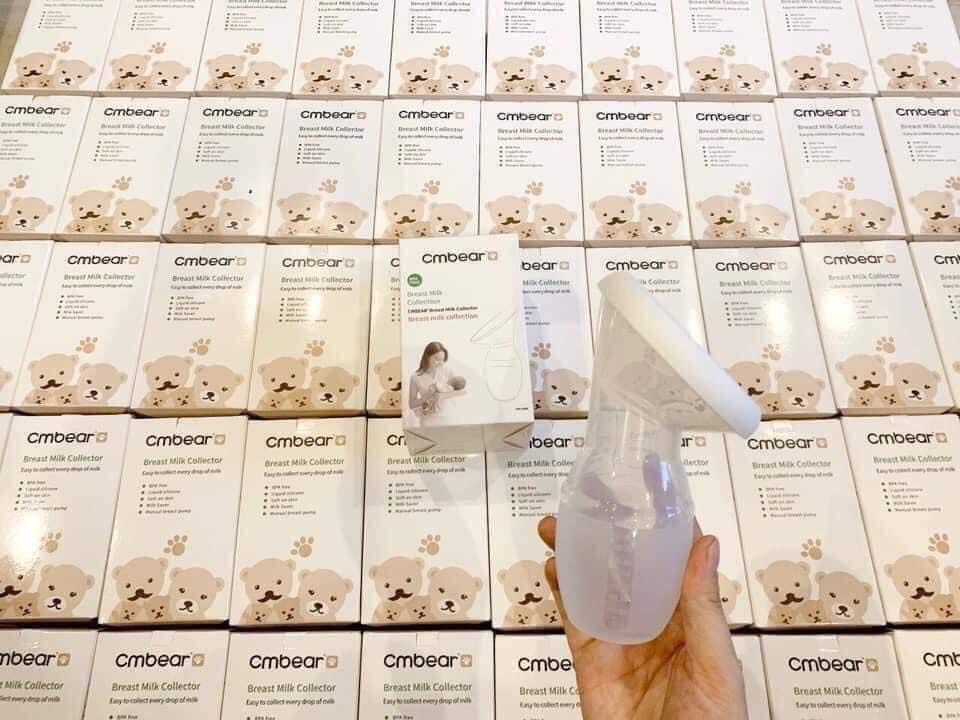 Cốc hứng sữa silicone CMBear