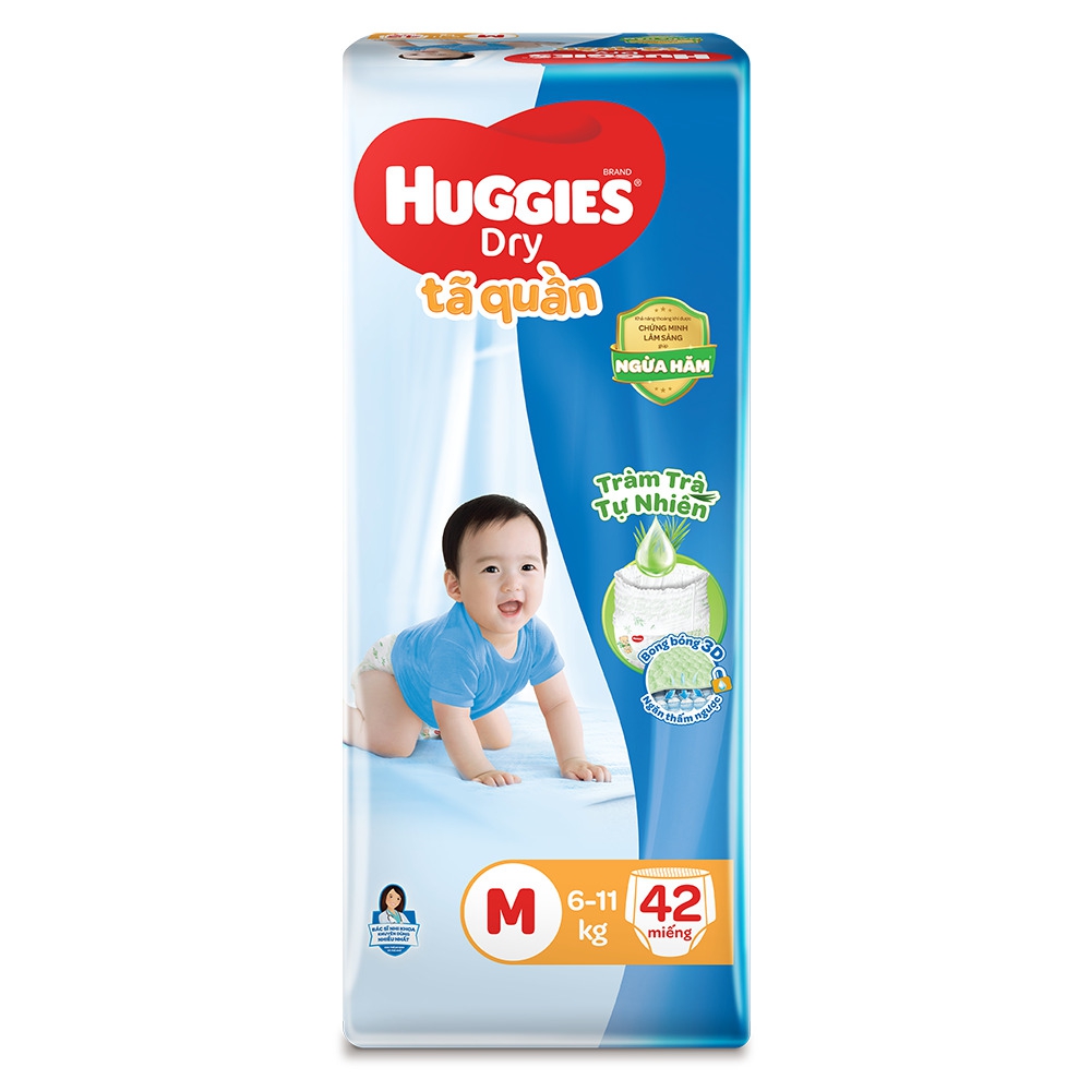 Bỉm Quần Huggies Size M Cho Bé 510kg #40 Bỉm Quần Huggies Size M Cho Bé 510kg