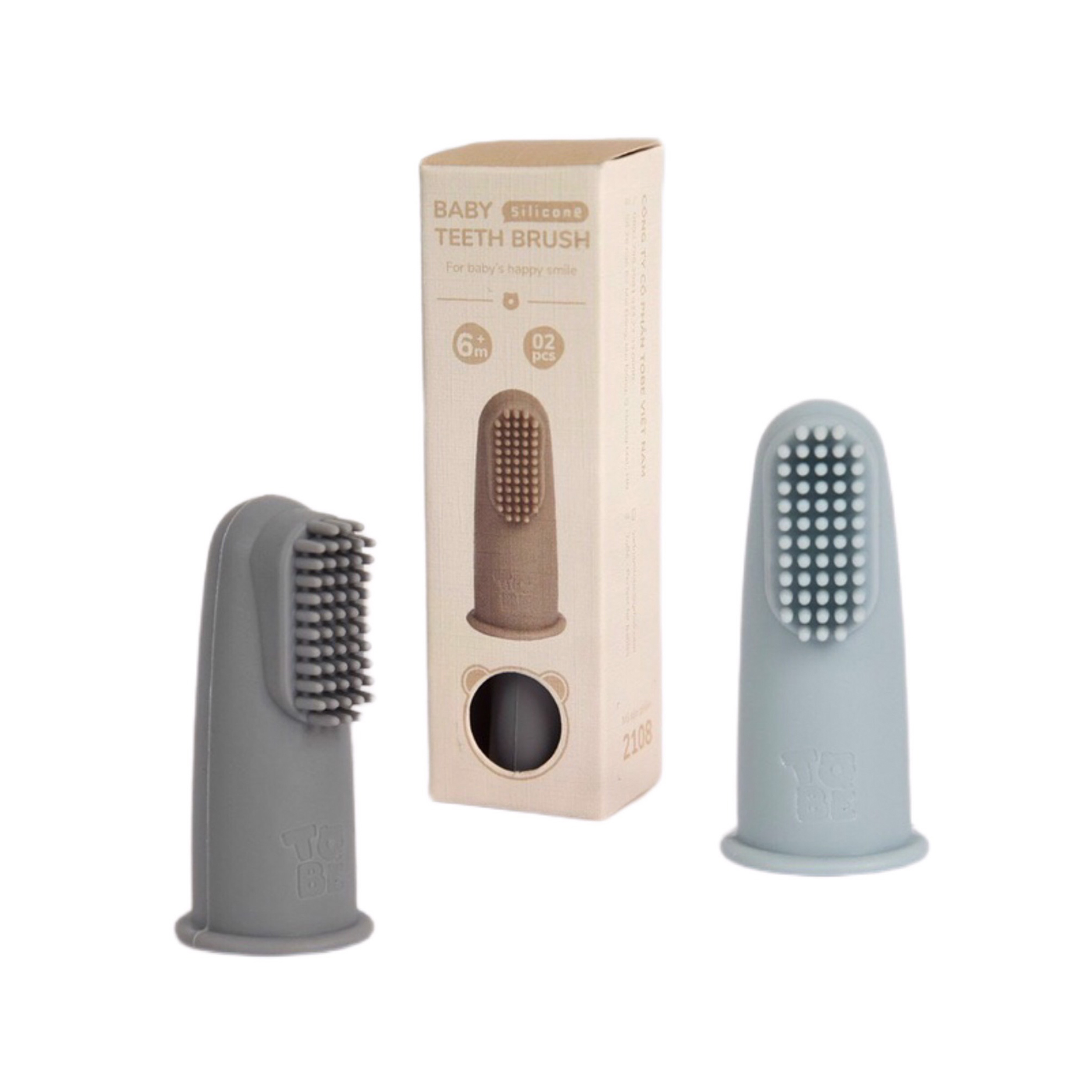 Cọ lưỡi cho bé sillicone Tobé