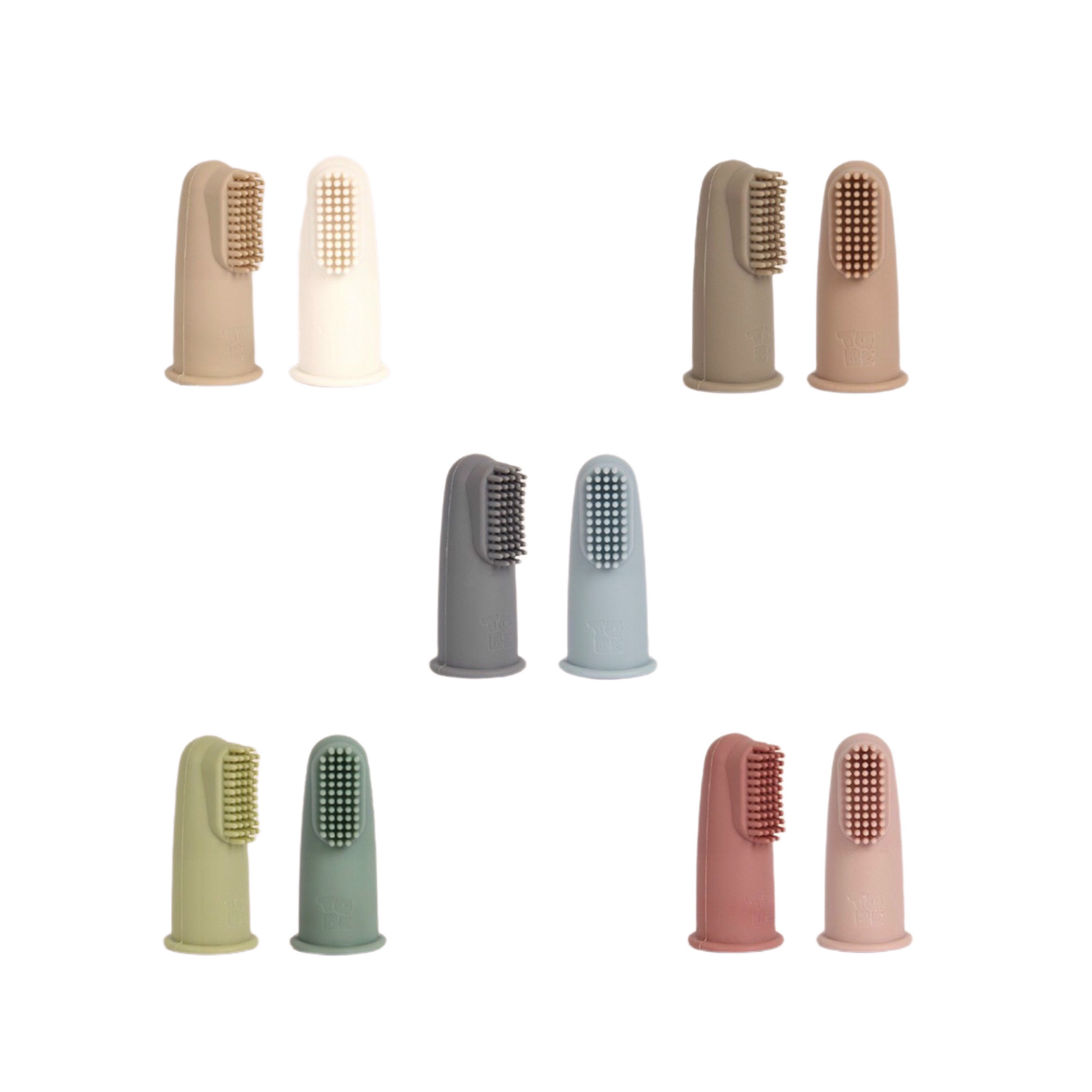 Cọ lưỡi cho bé sillicone Tobé