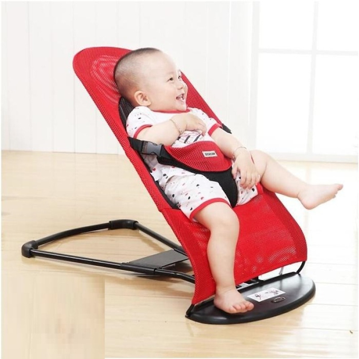 Ghế rung nhúng lưới chân chữ A