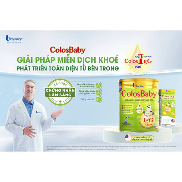 Sữa ColosBaby Gold 2+ (trên 2 tuổi) - 800g