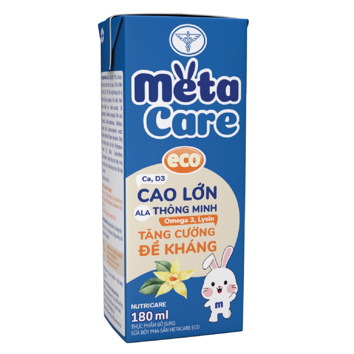 Thùng sữa bột pha sẵn Metacare ECO (từ 1 tuổi) - Thùng 48 hộp