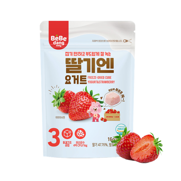 Sữa chua sấy BeBedang Hàn Quốc 16g (từ 7 tháng tuổi)
