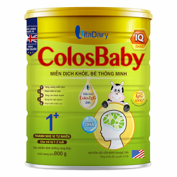 Sữa ColosBaby IQ Gold 1+ (1  – 2 tuổi)