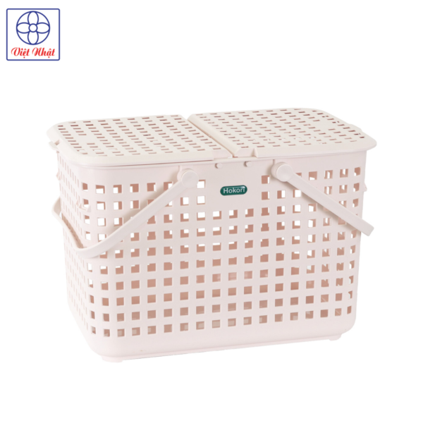 Giỏ đi sinh có nắp Hokori (45x30x30cm)