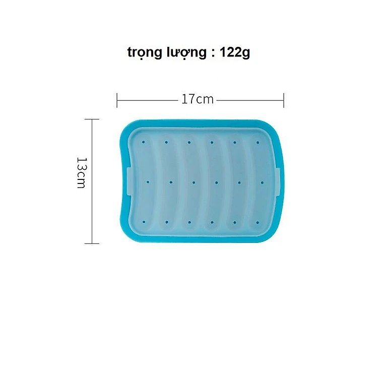 Khuôn làm xúc xích bằng silicone cho bé