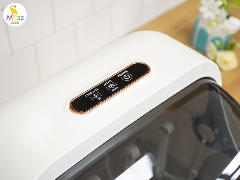 Máy úp bình sữa, tiệt trùng sấy khô tia UVC Moaz BéBé