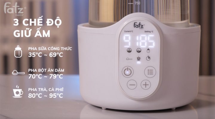 Máy đun và hâm nước pha sữa điện tử Fatz Baby Quick 8