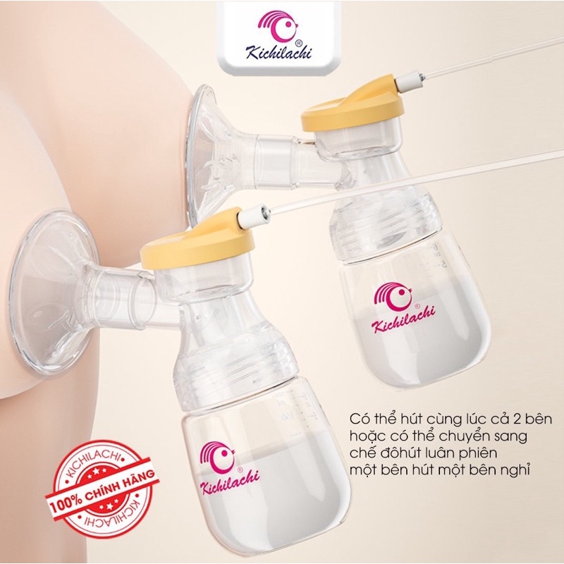 Máy hút sữa điện đôi Kichilachi