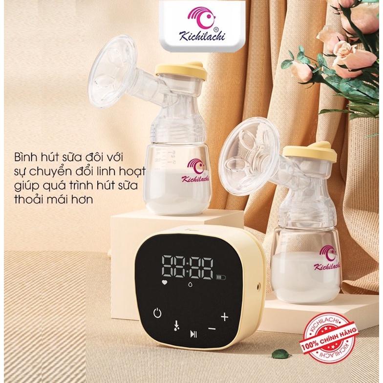 Máy hút sữa điện đôi Kichilachi