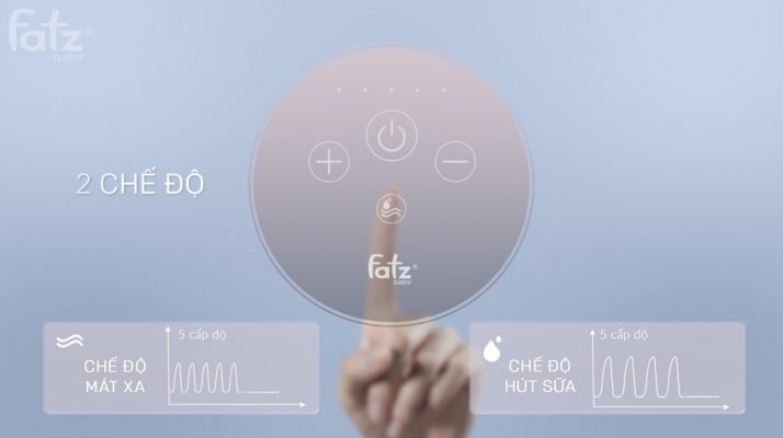 Máy hút sữa điện rảnh tay và không dây Fatz Baby Freemax 4 (1 máy)