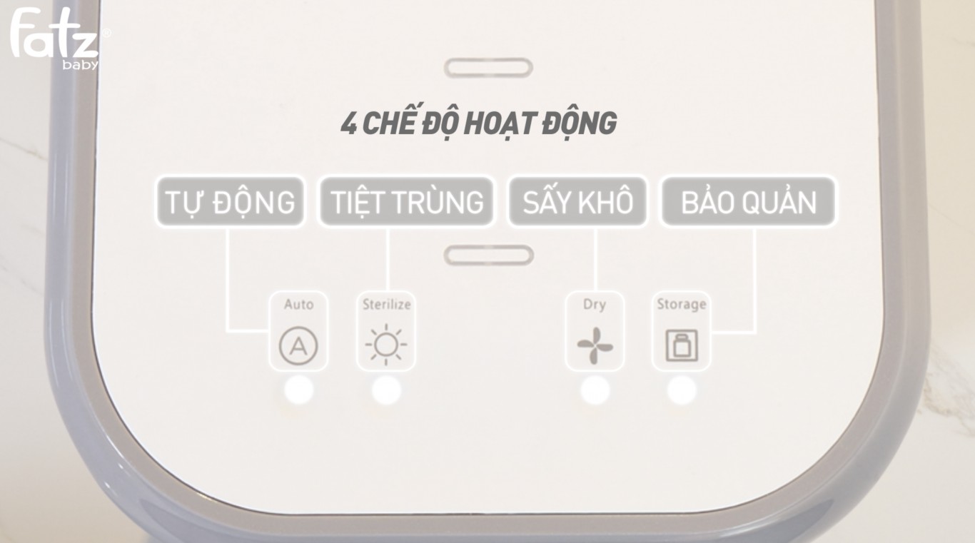 Máy tiệt trùng bằng tia UV có chức năng sấy khô Fatz Baby Thunder 3 - 9 lít