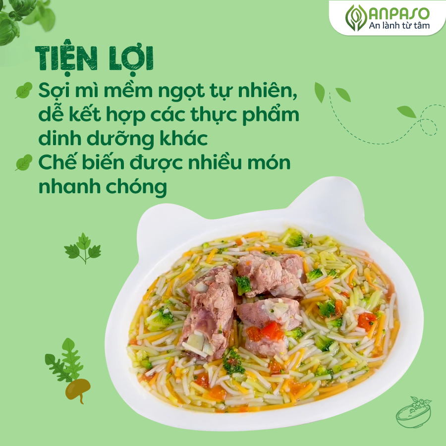 Mì somen ăn dặm Anpaso 100g