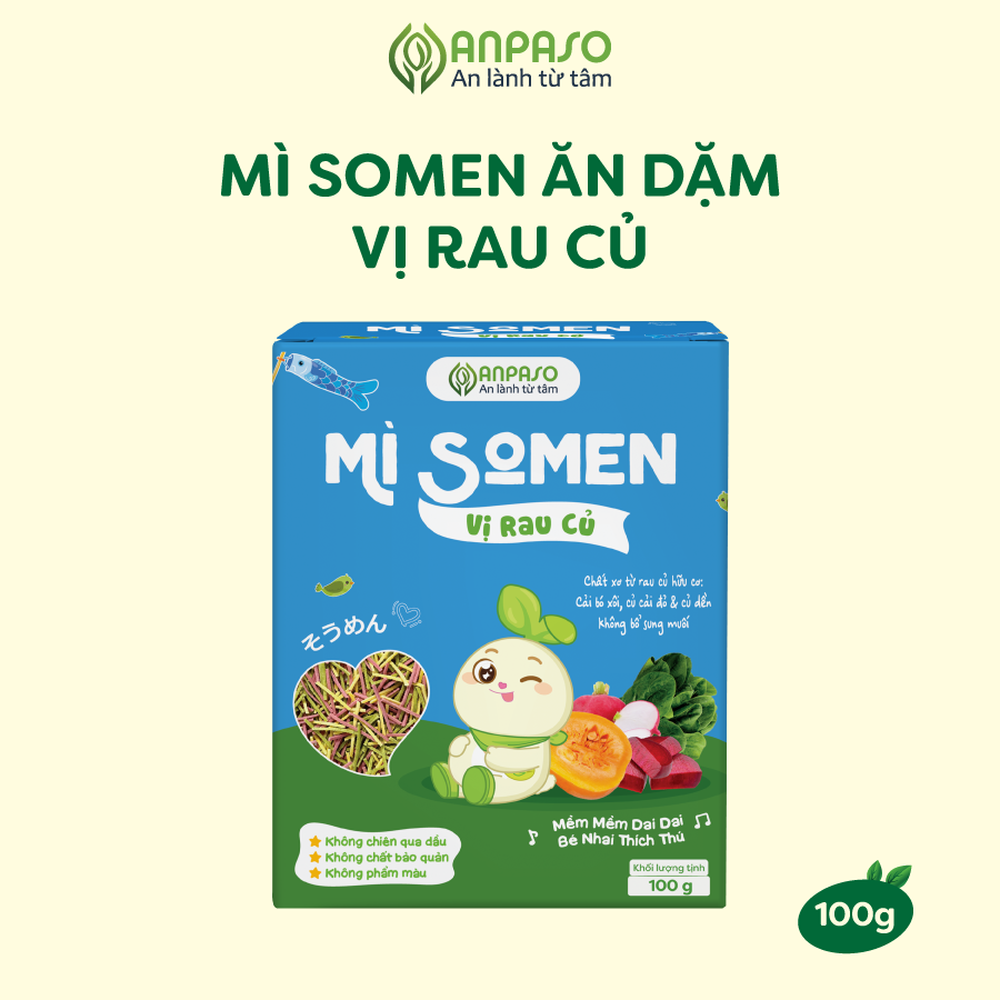 Mì somen ăn dặm Anpaso 100g