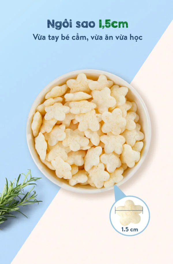 Bánh ăn dặm Mămmy vị cá tuyết -25g (Bé từ 6 tháng)