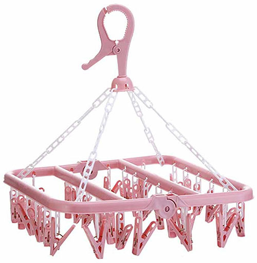 Móc chùm gấp gọn đa năng (32 móc kẹp tiện dụng)