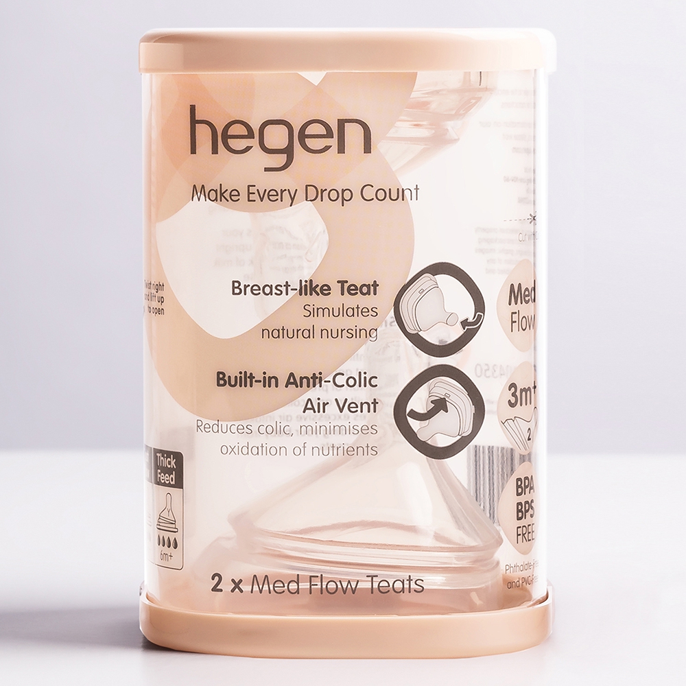 Set 2 núm ty Hegen size M Med Flow (3-6M)