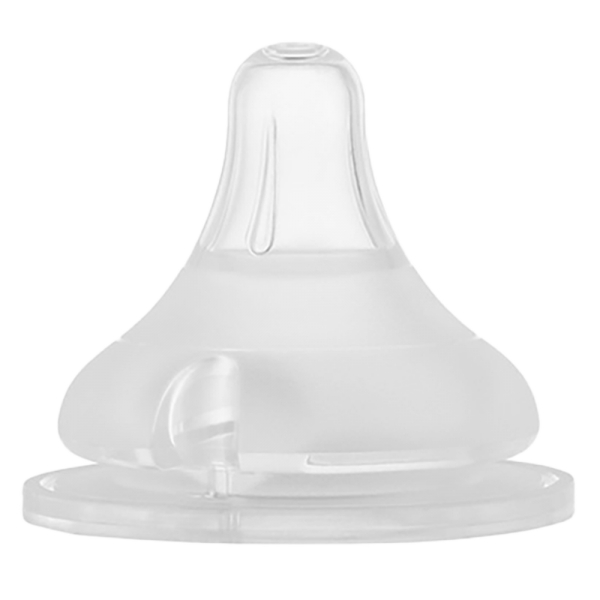 Set 2 núm ty bình sữa Moyuum số 4 (8 tháng, cắt chữ Y rộng)