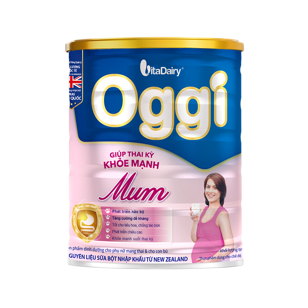Sữa bầu Oggi Mum (Dành cho phụ nữ mang thai và cho con bú)