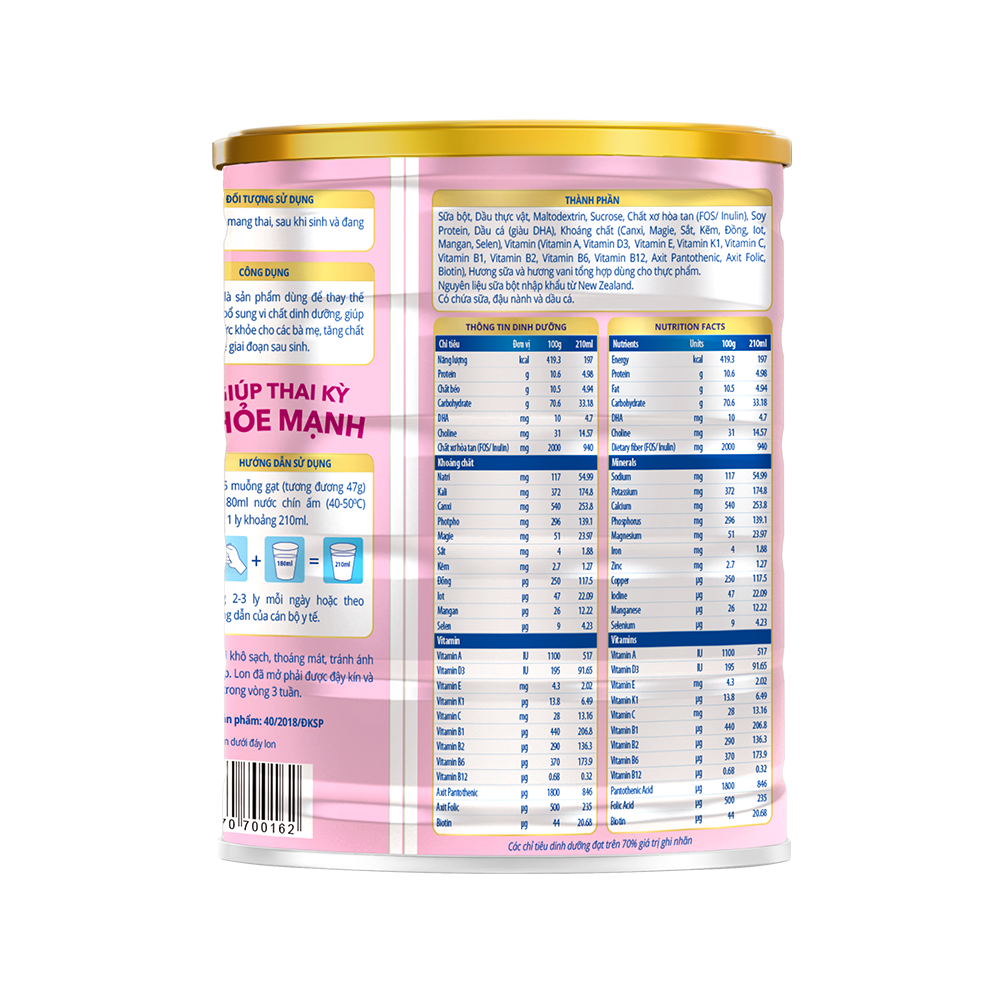 Sữa bầu Oggi Mum (Dành cho phụ nữ mang thai và cho con bú)