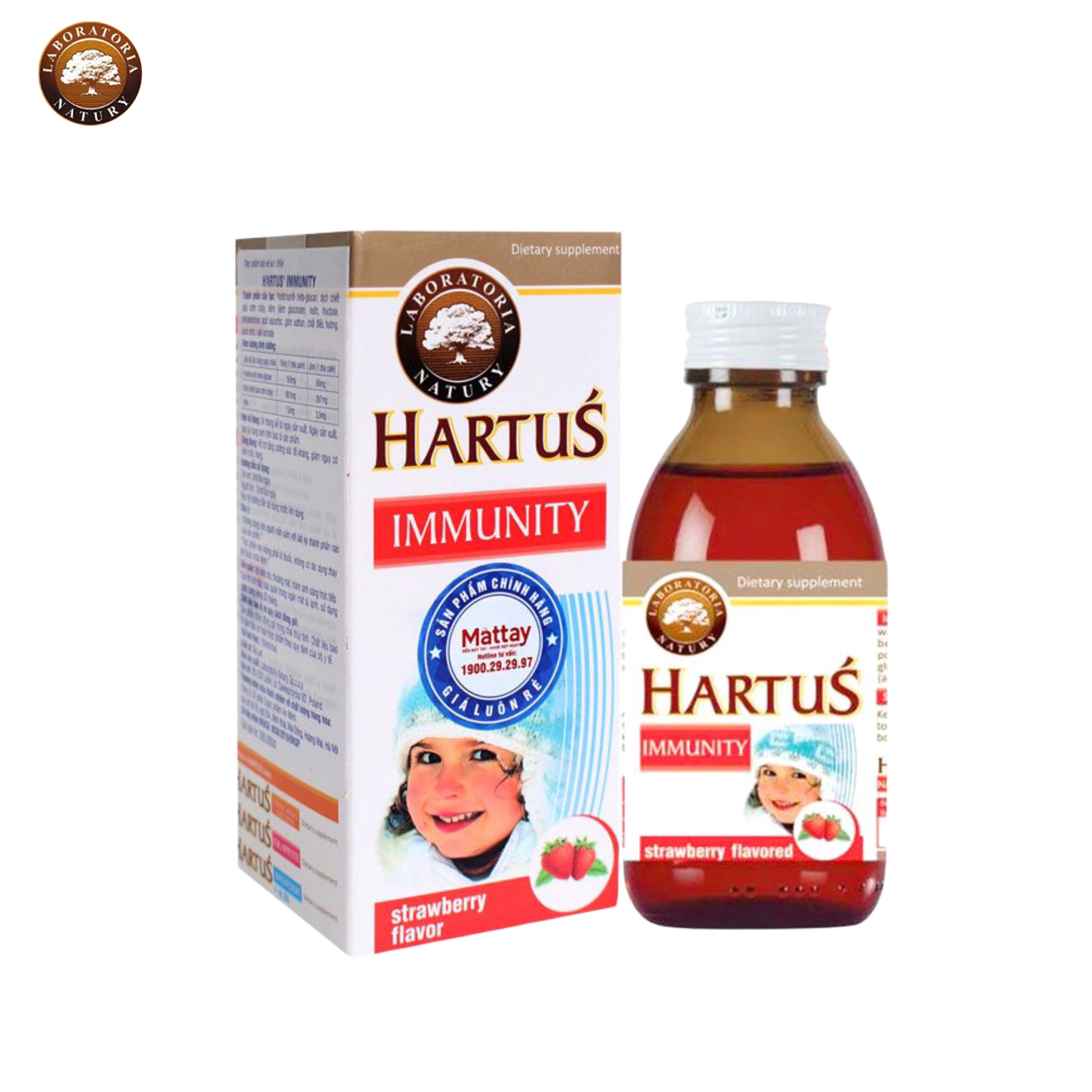 Siro tăng cường miễn dịch Hartus' Immunity (150ml)