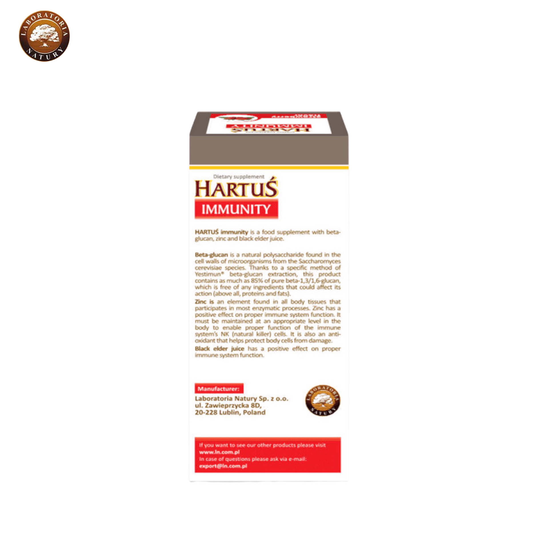 Siro tăng cường miễn dịch Hartus' Immunity (150ml)