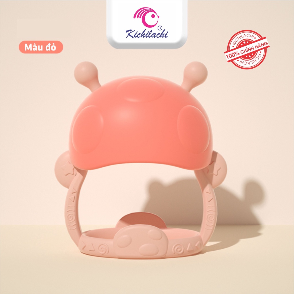 Ngậm nứu silicone hình nấm Kichilachi cho bé