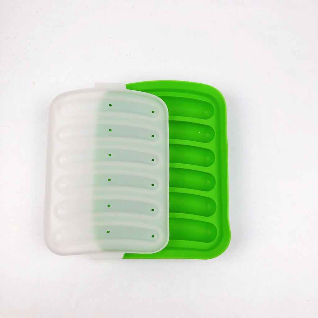 Khuôn làm xúc xích bằng silicone cho bé