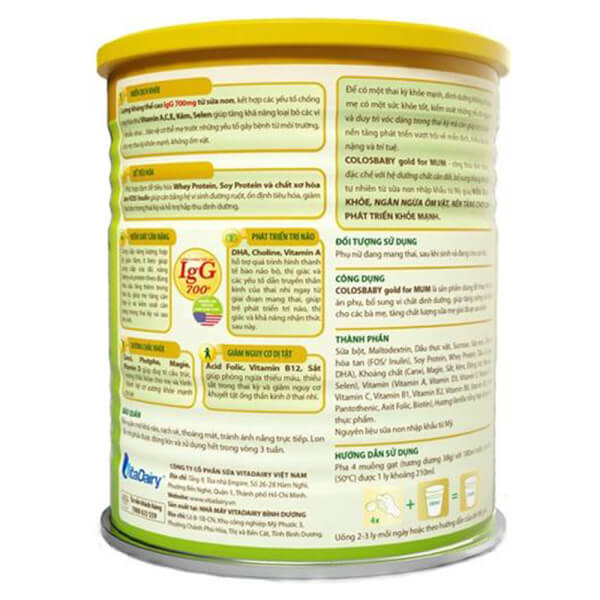 Sữa bầu Colosbaby Gold Mum
