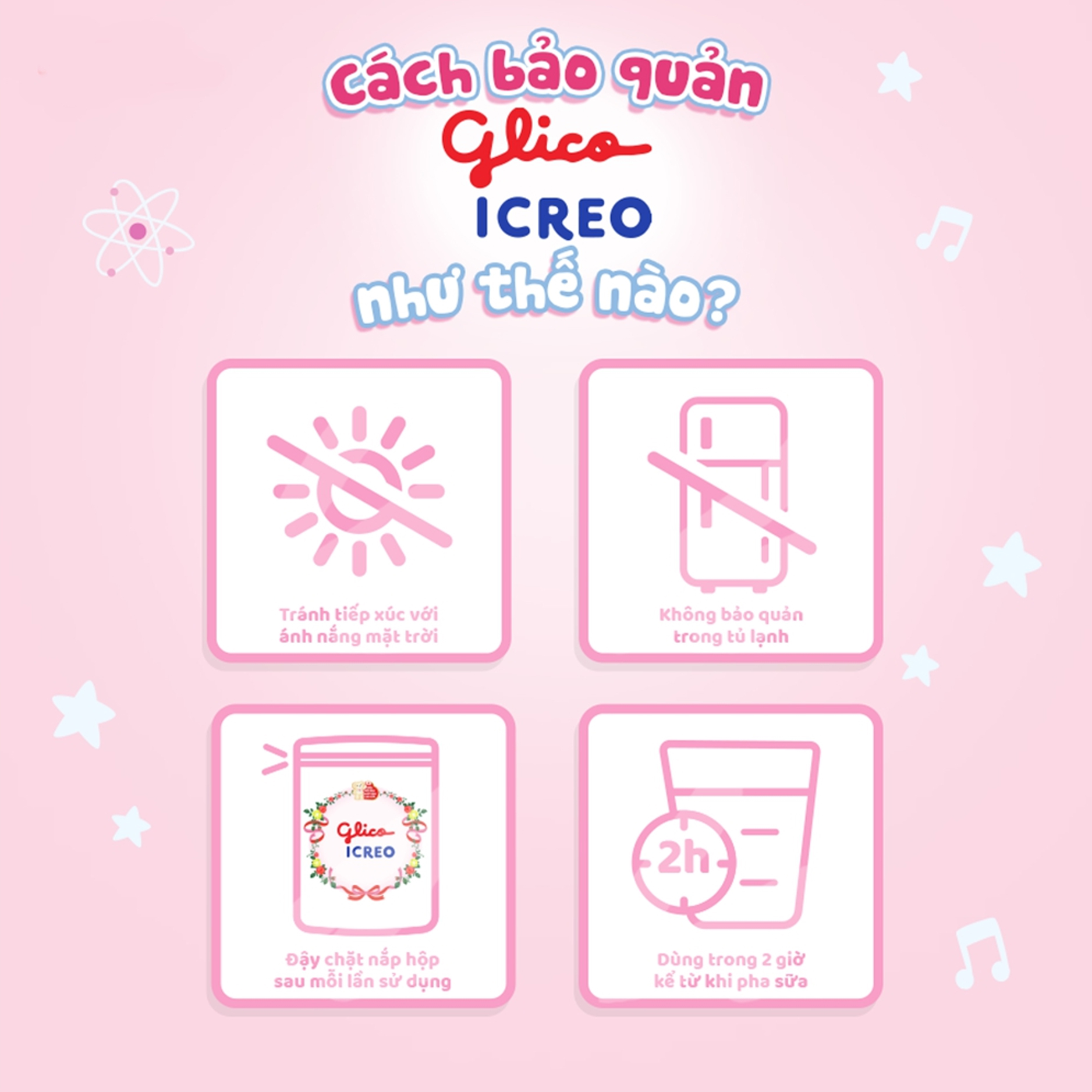 Sữa Glico Icreo Follow-up Milk số 1 (cho trẻ từ 1-3 tuổi)