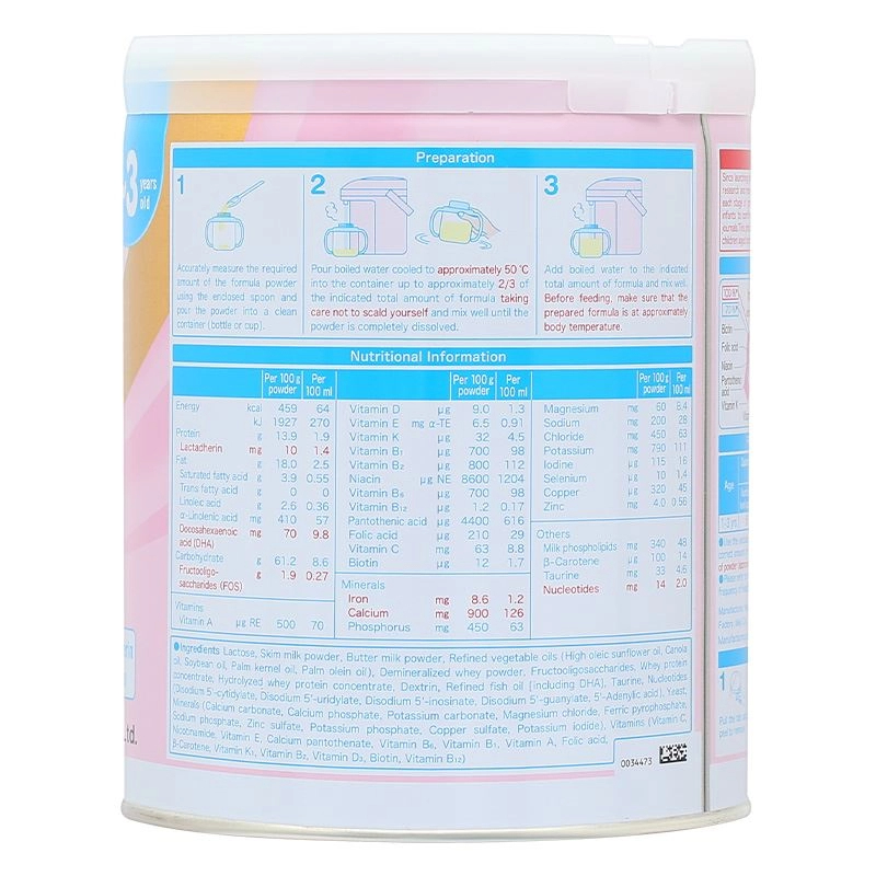 Sữa Meiji Growing up Formula 800g (dành cho bé từ 1-3 tuổi)
