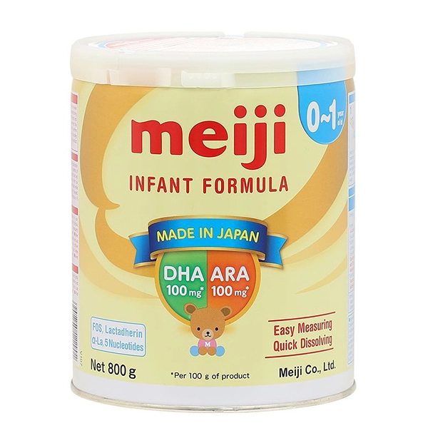 Sữa Meiji Infant Formula 800g (dành cho bé 0-12 tháng)
