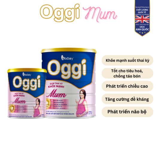 Sữa bầu Oggi Mum (Dành cho phụ nữ mang thai và cho con bú)