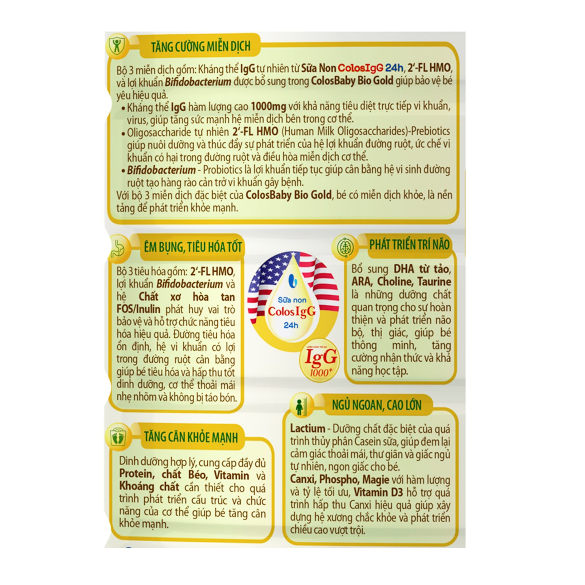 Sữa ColosBaby Bio Gold 1+ (1-2 tuổi)