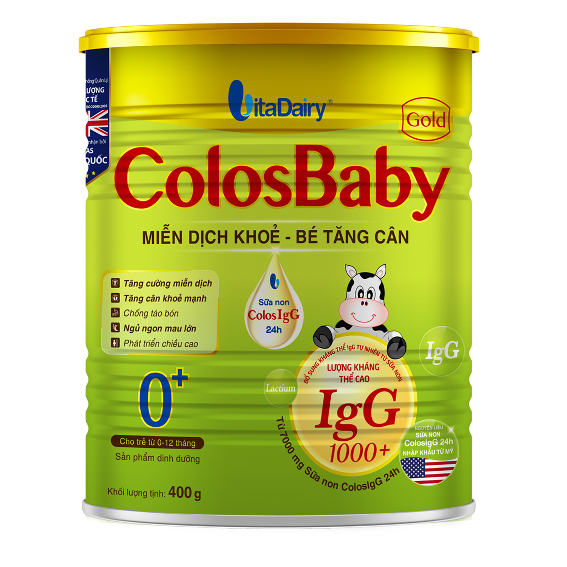 Sữa ColosBaby Gold 0+ (0 – 12 tháng)