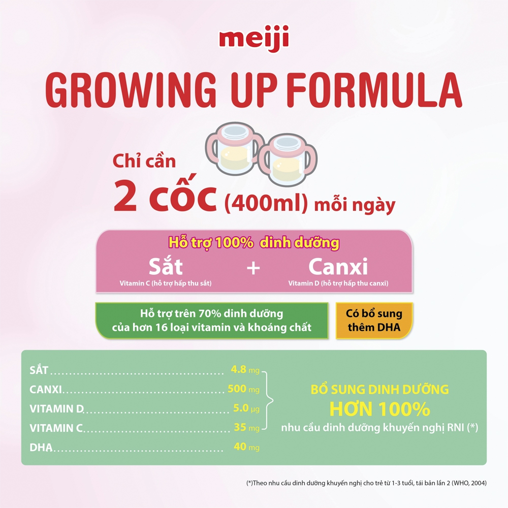 Sữa bột Meiji số 9 (dành cho bé 1-3Y) nội địa Nhật 800gr