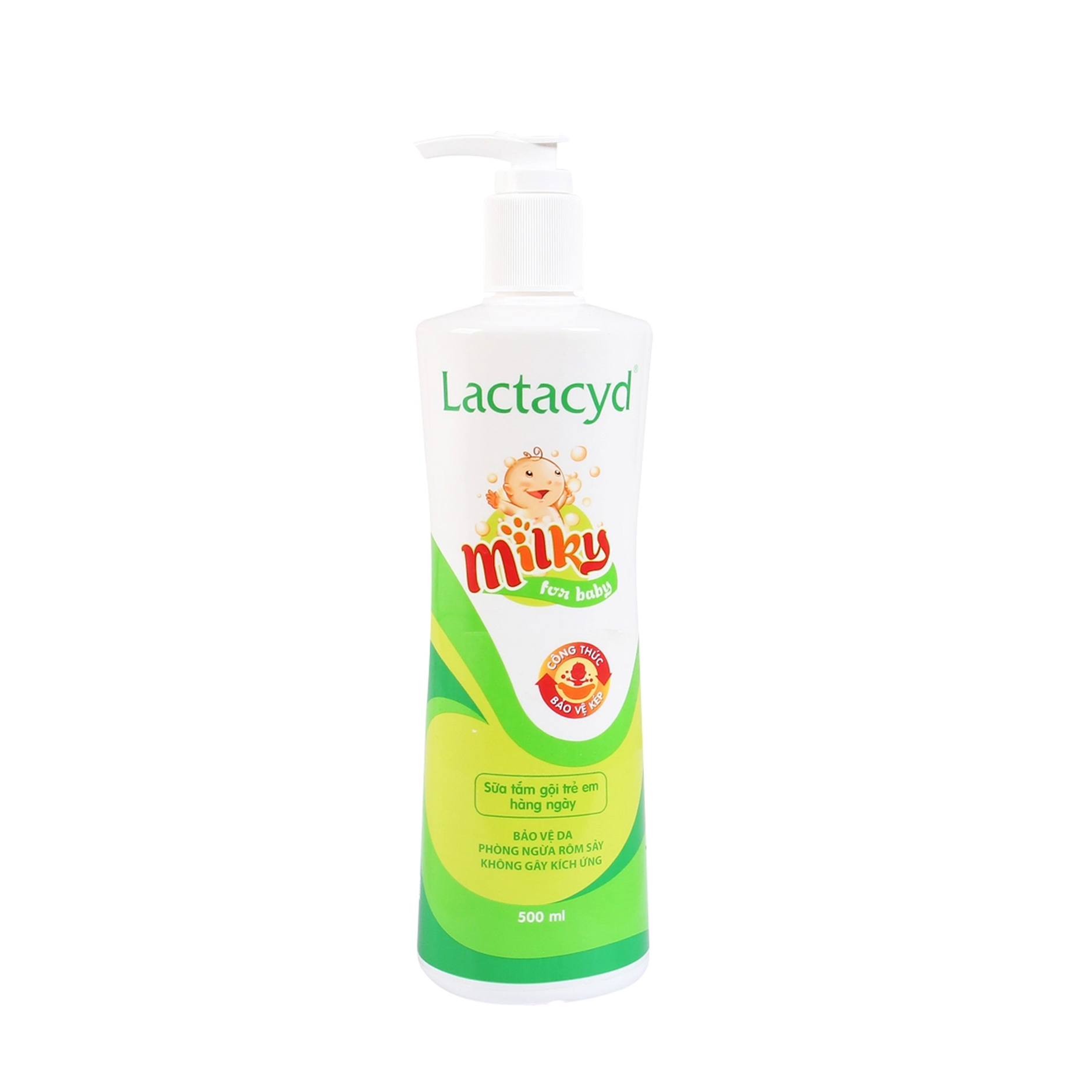 Sữa tắm Lactacyd Milky nuôi dưỡng da và tóc
