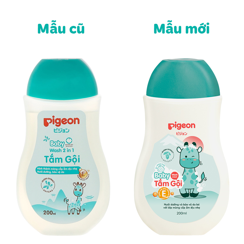 Sữa tắm gội toàn thân cho bé Pigeon