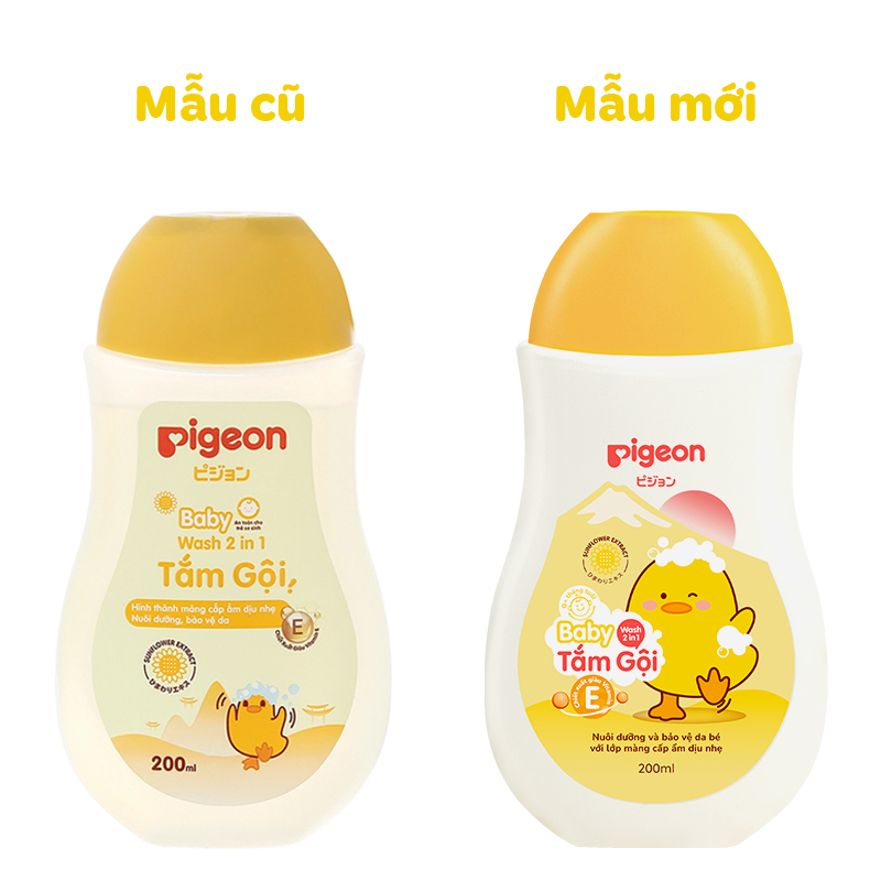 Sữa tắm gội toàn thân cho bé Pigeon