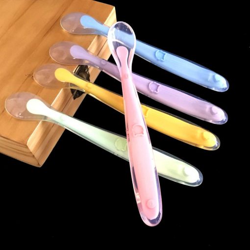 Thìa mềm ăn dặm silicone cho bé