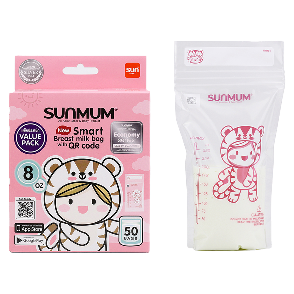 Túi trữ sữa SUNMUM (50 túi, 250ml)