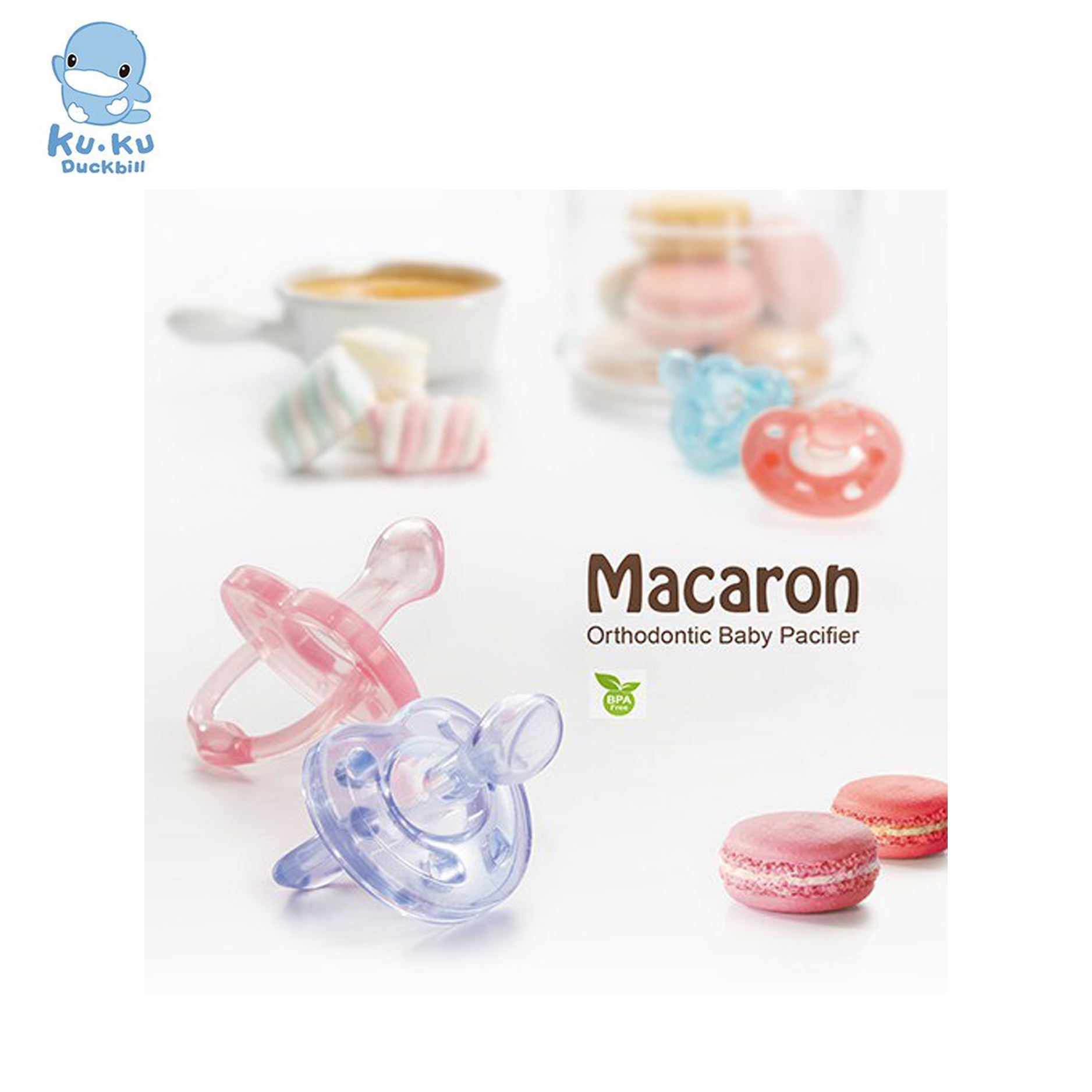 Ty giả KUKU cho bé từ 6 tháng bằng sillicone