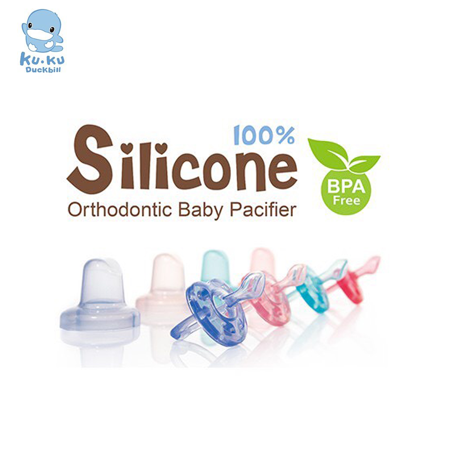 Ty giả KUKU cho bé từ 6 tháng bằng sillicone