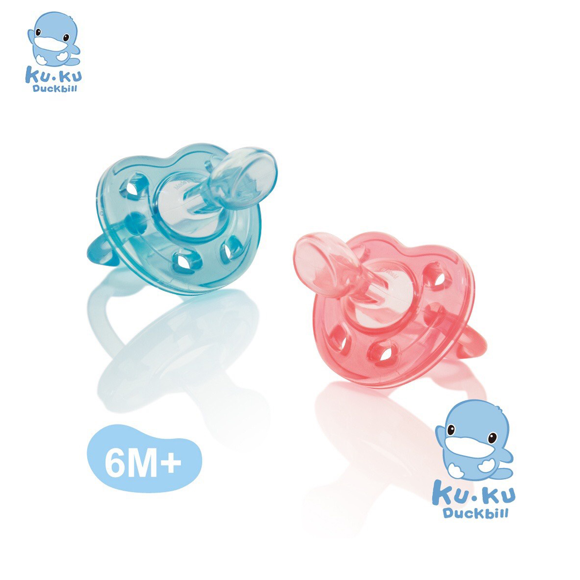 Ty giả KUKU cho bé từ 6 tháng bằng sillicone
