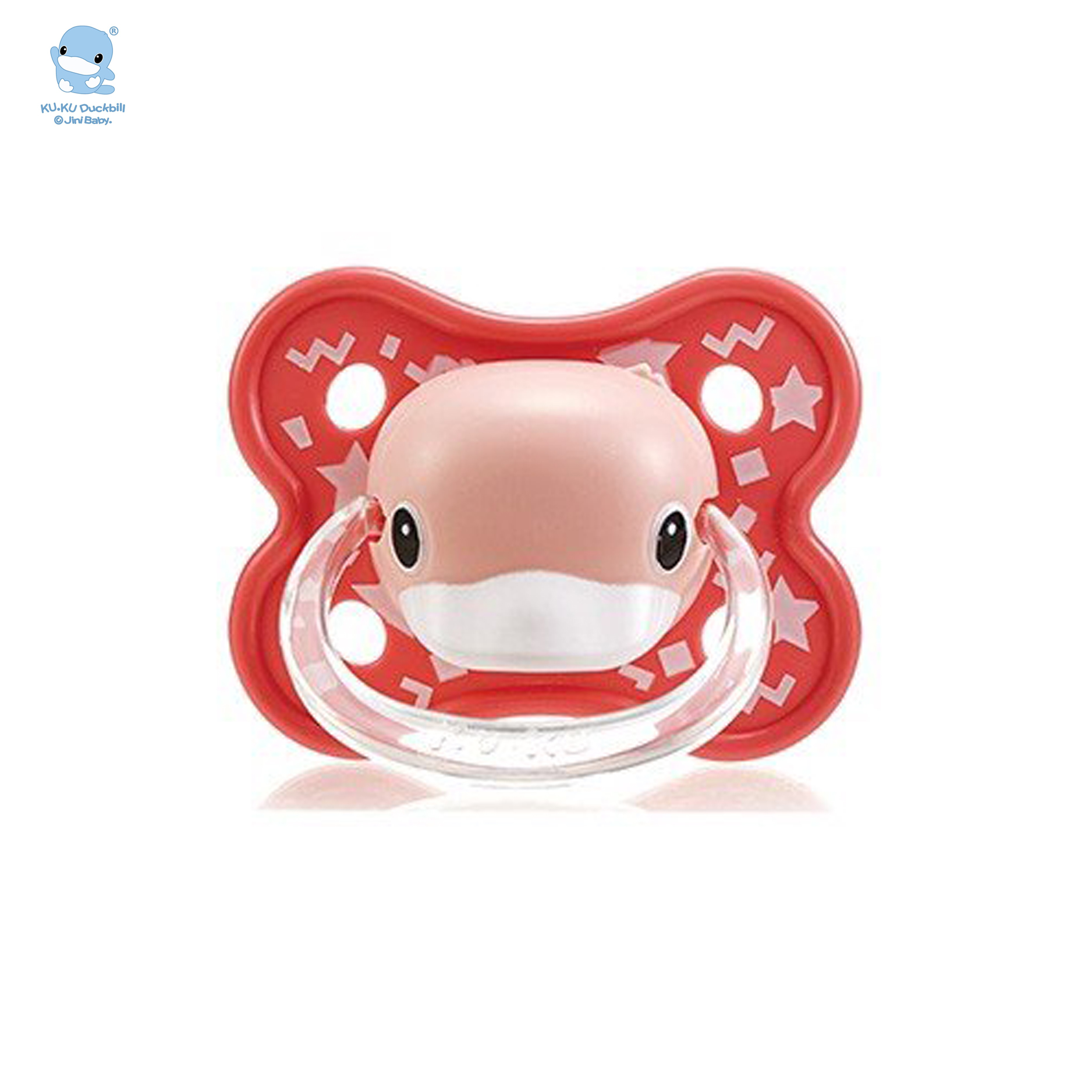 Ty giả KUKU cho bé từ 0-6 tháng, bằng nhựa không chứa BPA